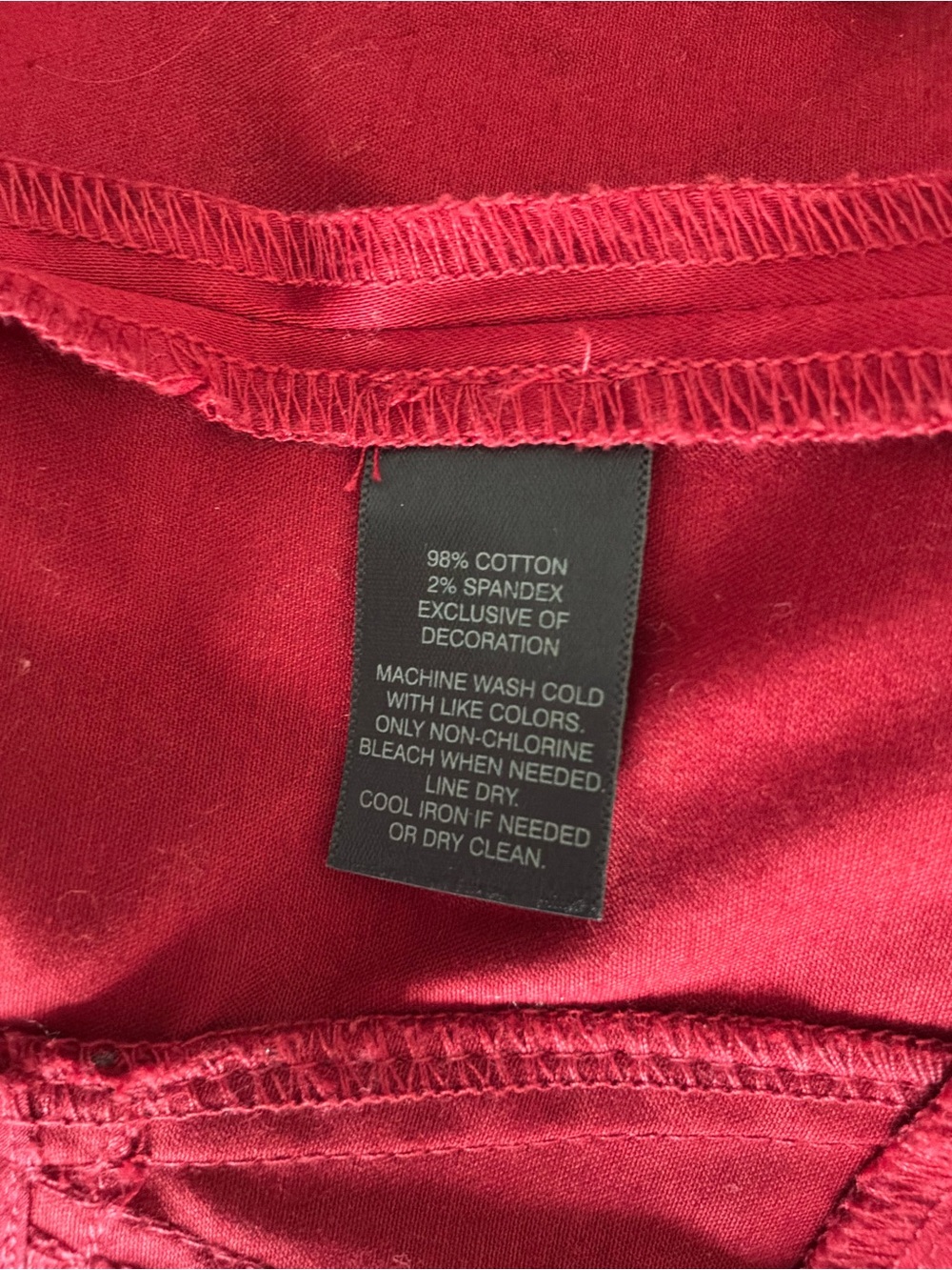 Beautiful Red Structured Jacket Like New - Picture 8 of 10
